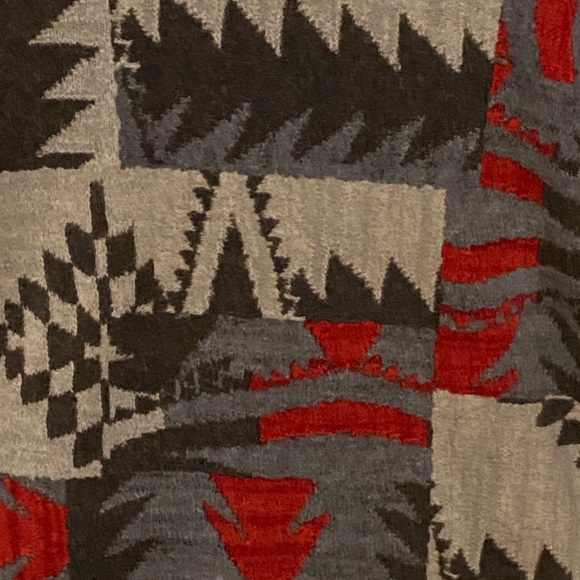 Lauren Ralph Lauren Navajo Print Pullover Cotton Top Southwest Bohemian Size XL - Picture 7 of 11